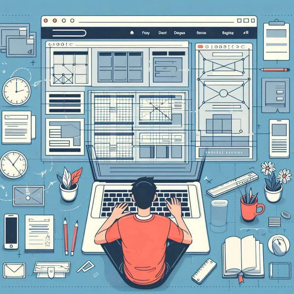 Langkah 2: Pengerjaan Struktur Website